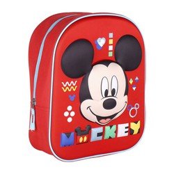 Mickey Mouse Schoolrugzak  Rood