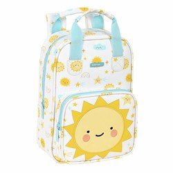 Safta Kleinkind-Kinderrucksack mit Henkeln Sun gelb-kombi