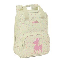 Safta Kinderrucksack mit Tragegriffen Forest beige