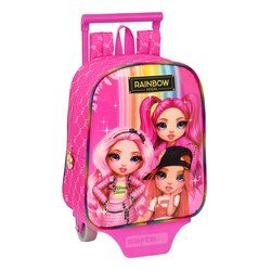 Safta Rucksack-Trolley Rainbow High, 220 x 100 x 270 mm fuchsia