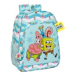 Aanpasbare rugzak voor kinderen Safta Sponge Bob Stay Positive