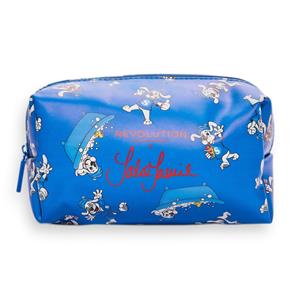 Revolution Skincare x Jake Jamie Slush Puppie Blue Cosmetic Bag