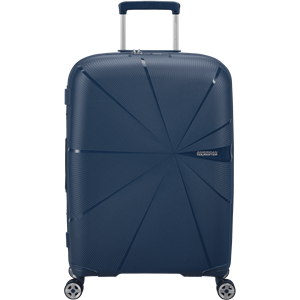 American Tourister Starvibe Spinner 67 EXP navy Harde Koffer