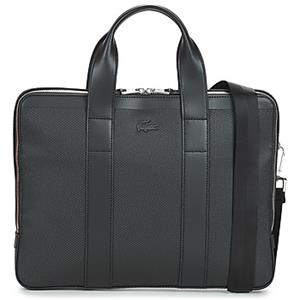 Lacoste Herren CHANTACO Laptop-Tasche aus Piqué-Leder, extra schmal - 000 