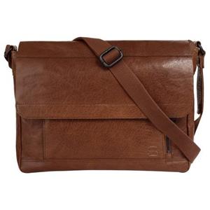 Spikes & Sparrow Messenger Bag, echt Leder