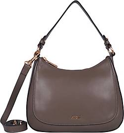 Joop! , Estate Loreen Schultertasche Leder 27 Cm in mittelbraun, Schultertaschen für Damen