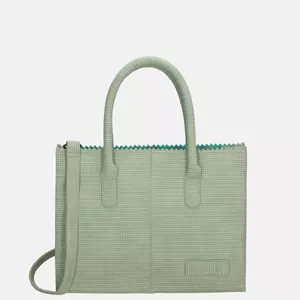 Zebra Trends Lisa handtas metallic mint