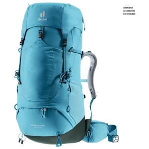 Deuter , Trekkingrucksack Aircontact Lite 45 + 10 Sl in türkis, Rucksäcke für Damen