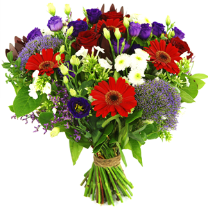 Boeketcadeau Boeket rood wit blauw