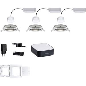 Paulmann 5180smik Gateway + EBL Nova TunW Home Paket Smart Home System 18W Warmweiß