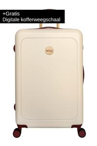 M&Ocirc;SZ Lauren Large Suitcase 76 cm-Marshmallow