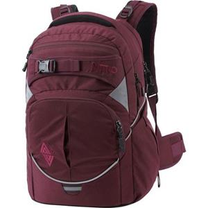 NITRO Schulrucksack "Superhero, Wine", Reflektoren