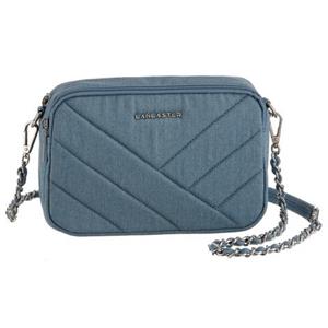 LANCASTER Schoudertas Crossbody bag Jeans Matelassé met kettingdetails