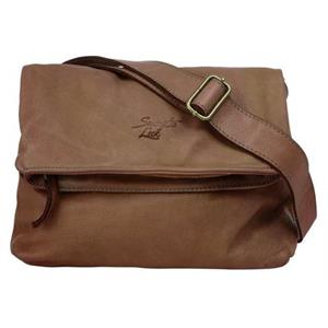 Samantha Look Schoudertas echt leer, made in italy