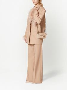 Valentino Schoudertas met logoplakkaat - Beige