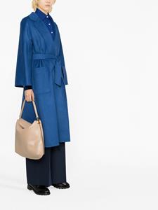 Tod's Shopper met logoplakkaat - Beige