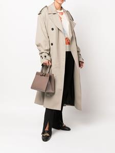 Ferragamo Viva Bow shopper - CARAWAY SEED
