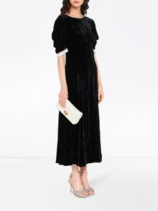 Miu Miu Miu matelassé schoudertas - Wit