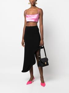 Lanvin Schoudertas met studs - Zwart