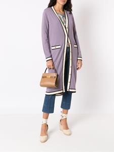 Tory Burch Lee Radziwill kleine tas - Bruin