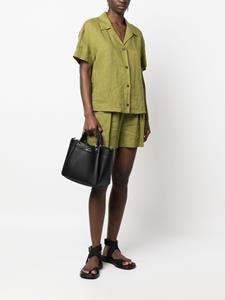 Armani Exchange Shopper met logoprint - Zwart