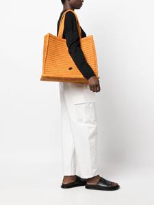 Patou JP raffia shopper - Oranje