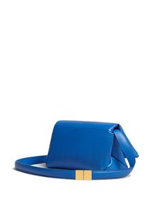 Marni Prisma leren schoudertas - Blauw