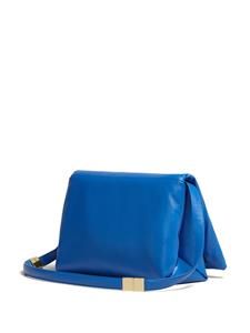 Marni Prisma leren schoudertas - Blauw