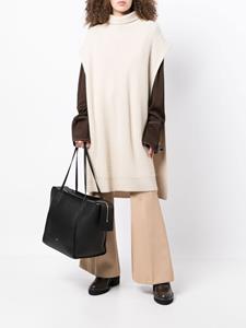 Yu Mei Claudia leren shopper - Zwart