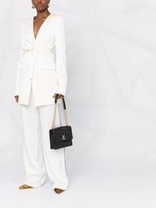 Jimmy Choo Varenne Avenue gewatteerde schoudertas - Zwart