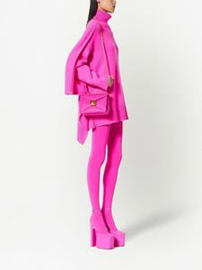 Valentino One Stud schoudertas met kettinghengsel - Roze