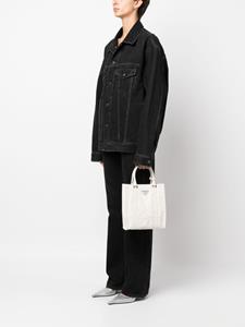 Prada Shopper van nappa leer - Wit