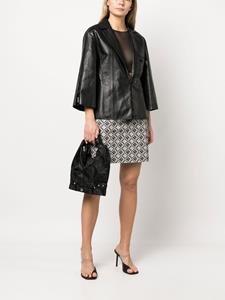 Alexander Wang Shopper verfraaid met kristallen - Zwart