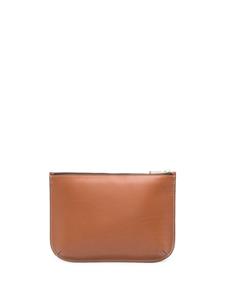 Aspinal Of London Ella leren clutch - Bruin