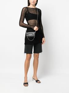 Zadig&Voltaire Rock Nano Wild clutch - Zwart