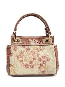 Giambattista Valli Schoudertas met jacquard - Beige
