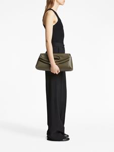 Proenza Schouler Bar leren clutch - Groen