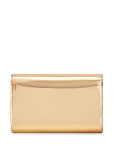 Giuseppe Zanotti Wendy clutch met logo - Geel