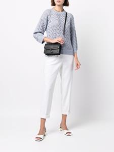 Kate Spade Clutch met logoplakkaat - Zwart