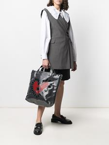 10 CORSO COMO Shopper met hartprint - Zwart