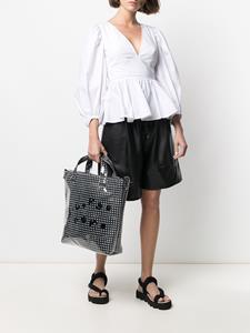 10 CORSO COMO Shopper met monogramprint - Zwart