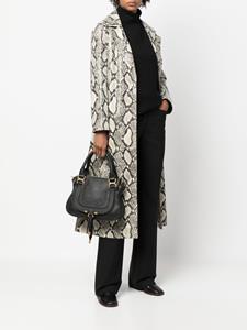 Chloé Marcie leren shopper - Zwart