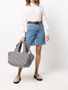 See by Chloé Shopper met logoprint - Blauw
