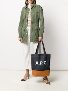 APC Denim schoudertas - Blauw