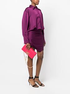 Elisabetta Franchi Schoudertas met kwastje - Roze