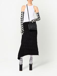 Marc Jacobs The Leather crossbody shopper - Zwart
