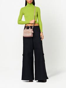 Marc Jacobs The Leather leren crossbody shopper - Beige