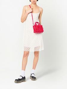 Marc Jacobs The Shiny Crinkle crossbody shopper - Roze