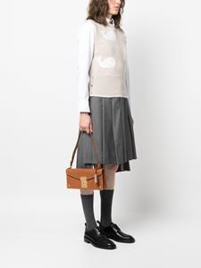 Thom Browne Mrs. Thom schoudertas met overslag - Bruin