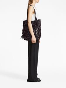 Proenza Schouler Macrame Drawstring shopper - Zwart